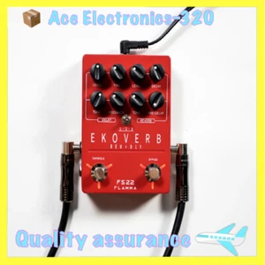 FS22 FLAMMA Ekoverb Dual Reverb Delay Pedal with Freeze and Trail On Function - Picture 1 of 6