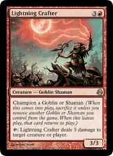 Lightning Crafter - Morningtide - LP, English MTG Magic FLAT RATE SHIP