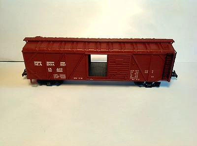 RIVAROSSI H0 1957 CARRO COPERTO DEL TIPO IN LEGNO "SEABORD"CON PORTE SCORREVOLI  - Immagine 1 di 4