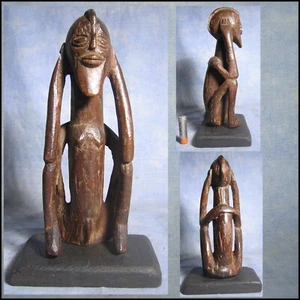 ANCETRE BEMBE Zaire AFRICANTIC art africain ancien premier statuette africaine - Picture 1 of 6