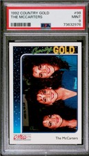 1992 Country Gold The McCarters Trading Card #98 Graded PSA 9 (POP 1)