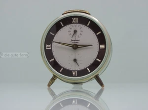 Vintage Design - - JUNGHANS BIVOX - mechanisch WECKER UHR - - 50-60er Jahre - Picture 1 of 9