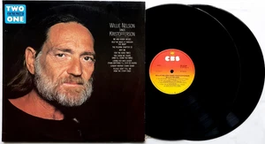 Willie Nelson-Sings Kristofferson / Red Headed Stranger 2LP 1983 CBS Australia - Picture 1 of 3