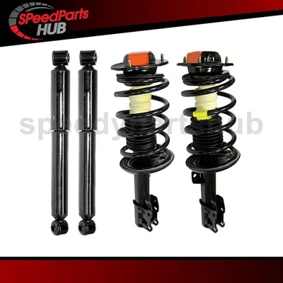 Conjunto de amortiguador delantero trasero Monroe, puntal y resorte para Chevrolet Malibu 2004-2008 Foto 1 de 4