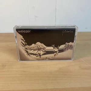 Weezer Pinkerton Cassette Tape 1996 VG Alternative Rock - Foto 1 di 4