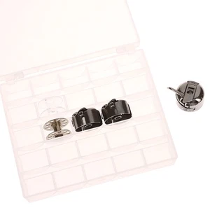 Sewing Machine Bobbin Case Stainless Steel Metal Bobbins For Singer Brother - Afbeelding 1 van 19