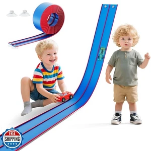 15 Fuß Flexible Rennbahn für Kinder - Tragbare Autorennbahn Stern - Bild 1 von 5