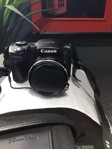 Canon PowerShot SX500 IS 16MP OIS Digital Camera Photography. Used Once. Mint - Picture 1 of 12
