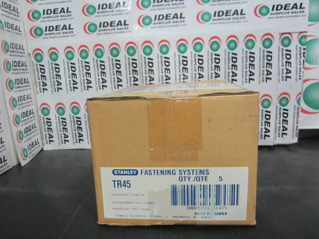 Stanley TR45 Light Duty Staple Gun Sharp Shooter Multi-Purpose Stapler Tools