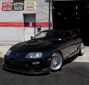 Ridox Front Lip In Carbon Fiber For Supra A80 MK4 OE Bumper 93-02 MUST BUY QTY 2 - Picture 1 of 20