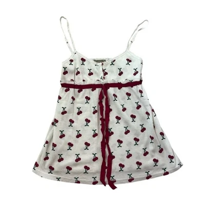 CAMISETA SIN MANGAS AMERICAN RAG CHERRY VINTAGE AÑOS 2000 MEDIANA PARA MUJER Foto 1 de 4