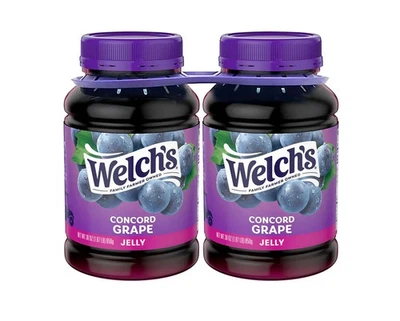 Jalea de uva Welch's Concord 30 OZ, paquete doble envío gratuito Foto 1 de 4