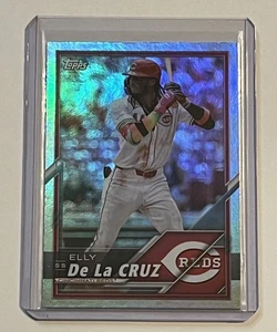 Elly De LA Cruz 2025 Topps Lids Mitchell & Ness Exclusive Rainbow Foil #25 SP - Bild 1 von 2