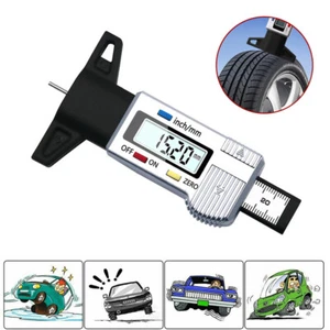 Reifenprofilmesser Auto PKW 0-25,4mm Werkzeug Profiltiefen Messgerät Tiefenmesse - Bild 1 von 4