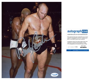 Randy Couture signed photo proof 8x10 ACOA autographed UFC MMA 3 - Bild 1 von 4