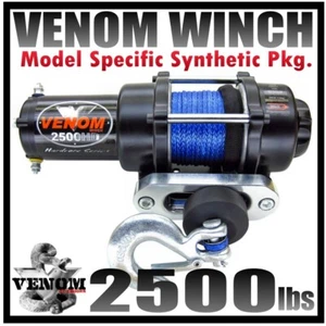 2500LB VENOM ATV WINCH YAMAHA 02-08 Grizzly 660 2500 LB - Picture 1 of 6