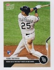2020 Topps Now ~Yoshi Tsutsugo #10 Rc ~Tampa Bay~PR:1,199