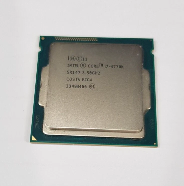 Intel SR147 i7-4770K  3.5Ghz CPU 4Core 8MB SmartCache LGA1150 Socket - Image 1 of 1