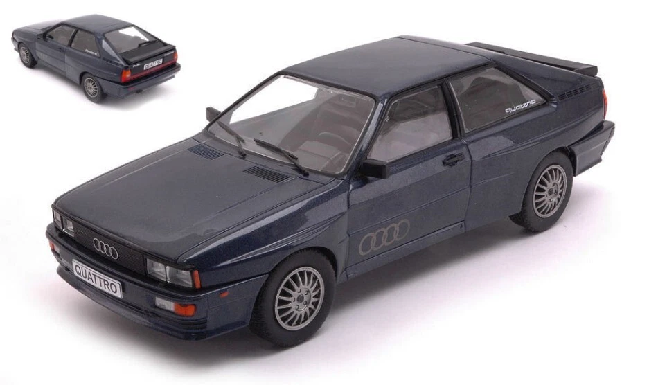 Audi Quattro Metallic Dark Blue 1 24 WHITEBOX WB124102