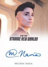Star Trek Strange New Worlds Autograph Card Melissa Navia as Erica Ortegas