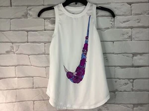 Nike Girls Size M Dri-FIT Victory Legend Tank Top DQ4381-100 - Picture 1 of 4