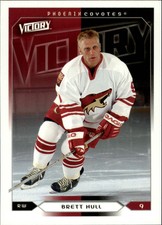 2005-06 Upper Deck Victory Coyotes Hockey Card #148 Brett Hull