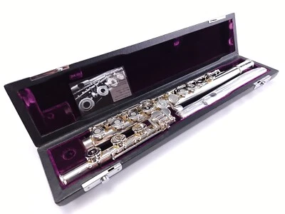 Trevor James Silver Virtuoso PA Pre-Pro B Foot Open Hole Flute Reconditioned ++ - Image 1 of 4