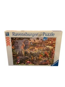NUEVO Rompecabezas Ravensburger 3000 Azulejos Piezas "Mundo Animal Africano" - Imagen 1 de 2