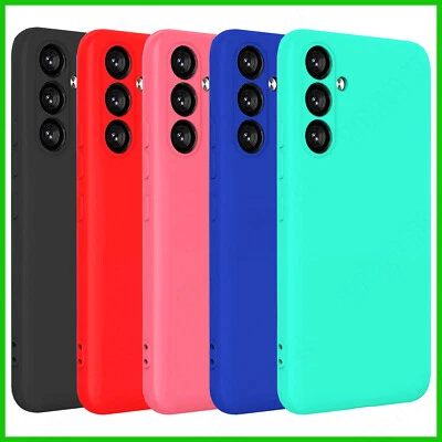 Cover per Samsung Galaxy A34 5G in Silicone Custodia Protezione Pellicola Vetro - Immagine 1 di 4