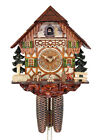 HerrZeit by Adolf Herr Cuckoo Clock  - The Busy Wood Chopper AH 317/1 8T NEW