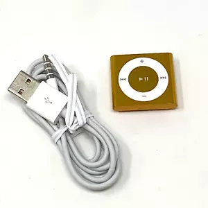 Apple iPod shuffle 4th Generation Gold Orange 2GB A1373 MC749LL/A - Tested - Picture 1 of 7