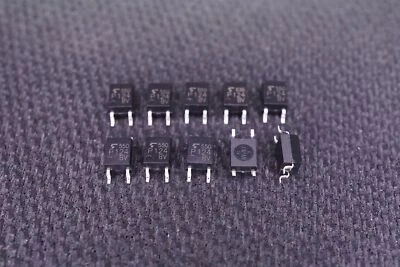 Lote de 10 Transistores Optoacoplador Fairchild FOD817 5000 Vrms 50mA 4-DIP Agujero Pasante Foto 1 de 4