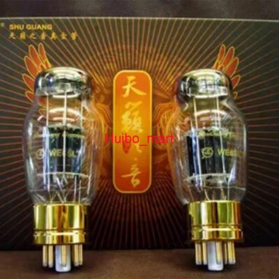 NUEVO 2 piezas = 1 par emparejado Shuguang WE6SL7 reemplazar tubos eléctricos occidentales 6SL7 Foto 1 de 3