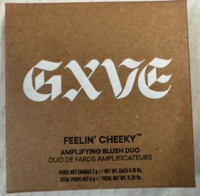 GXVE Feelin' Cheeky Amplifying Blush Duo "Ex-Girlfriend" NEW with Box - Image 1 of 3
