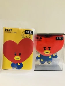 BTS BT21 (TATA) V Kim Taehyung Tasche Charm & Reisepass Etui & Poster - Bild 1 von 6