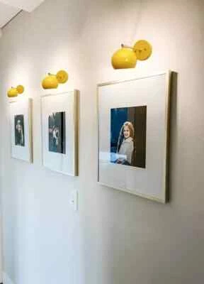 Mid Century Italian Brass Wall Sconce Pair Of 1950's Sputnik Light Fixture - Image 1 of 4