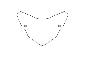 T-Rex Racing 2017 - 2023 BMW G 310 GS Headlight Guard - Picture 1 of 3