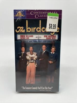 1998 The Birdcage Vintage VHS Video Tape NEW SEALED!! - Image 1 of 3