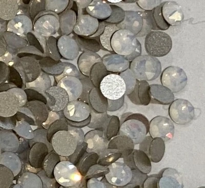 Ópalo Blanco 20ss 5mm IHC Cristal Austriaco Estrás Plano Uñas 2088 Xirius Foto 1 de 4