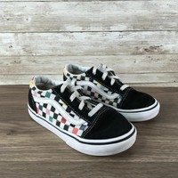 party checkered vans old skool