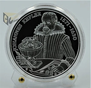 Austria 2002 Palacio Eggenberg - Moneda de prueba de plata Johannes Kepler - Imagen 1 de 6