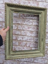 really old picture frame shabby fits a 15 inch X  11" painting