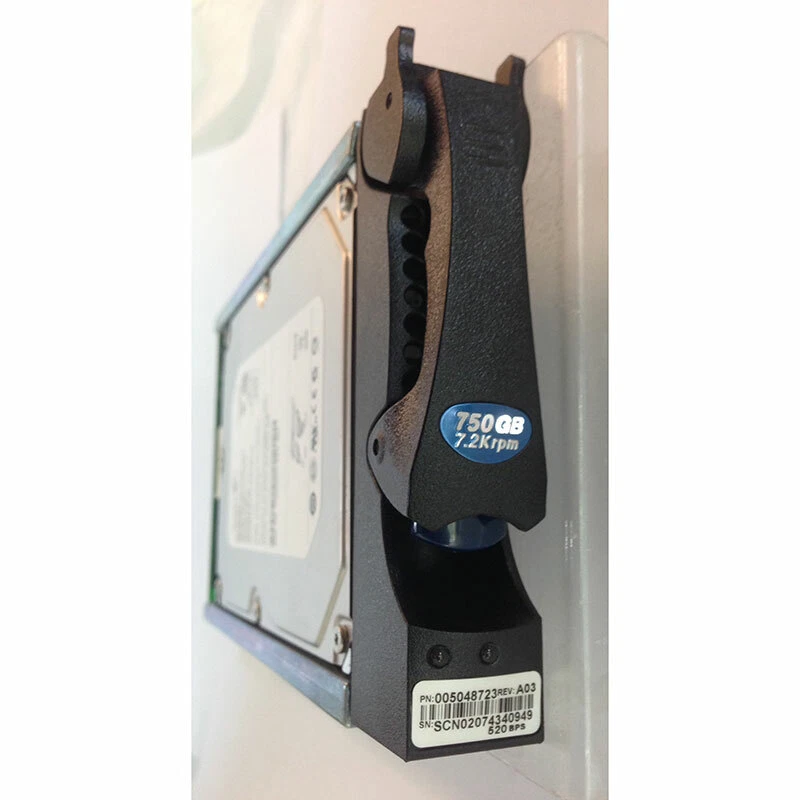 005048723 - EMC 750GB 7200 RPM SATA 3.5" HDD all CX4's, CX3-80, -40, -40C, -4... - Image 1 of 1