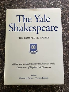 "The Yale Shakespeare Complete Works" Hardcover + DJ, Cross & Brooke Brand New - Imagen 1 de 7