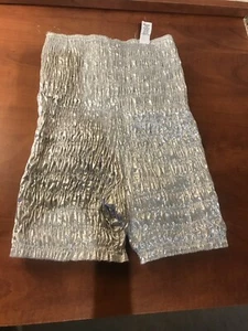 Silver Malco Modes Lame Metallic Pettipants Medium P06 - Picture 1 of 3