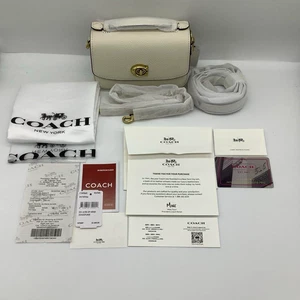 COACH Cassie Crossbody Bag 17 CW565 Chalk Outlet New Unused Item From Japan F/S - Picture 1 of 9