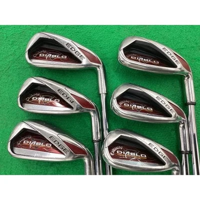 Callaway DIABLO EDGE iron set 6pcs 5-pw Diablo Steel Flex UNI USA - Image 1 of 4