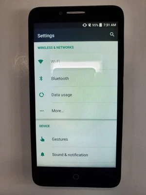 Alcatel Fierce XL 5054W 16GB Gold T-Mobile Only - Read - Image 1 of 4