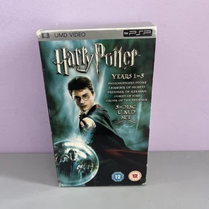 Harry Potter Collection Years 1-5 UMD Video Sony PSP 5 Disc Box Set - Picture 1 of 10