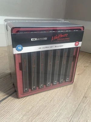 A Nightmare On Elm Street 7-Film 4K Blu-ray Steelbook Collection UK🇬🇧  - Image 1 of 4